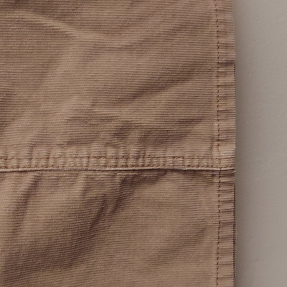 GAP JEANS Beige Corduroy Mini Skirt sz 6 - Picture 3 of 7